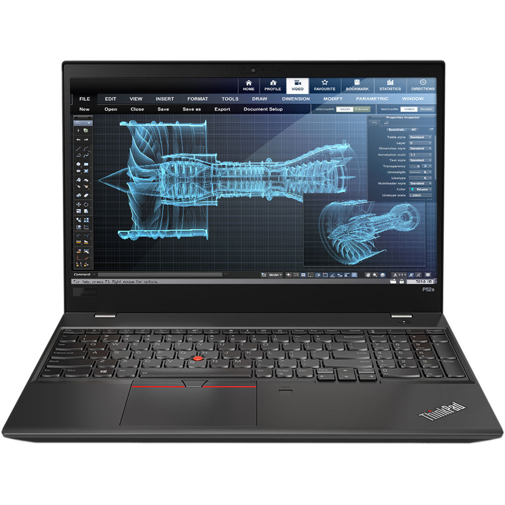 pic of Lenovo Thinkpad P52s Core i7 - 8650U 512 GB NVMe 16 GB Black